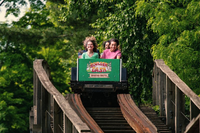 Guests enjoying coaster