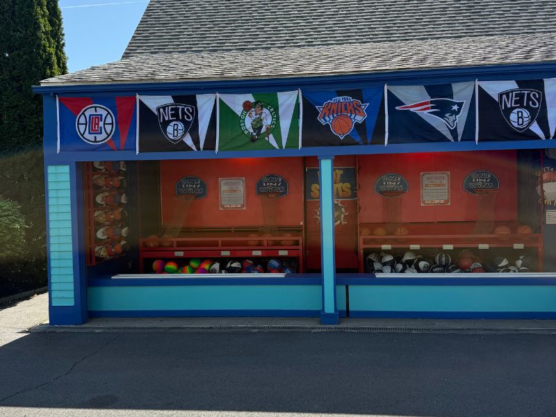 hot shots  game at Lake Compounce