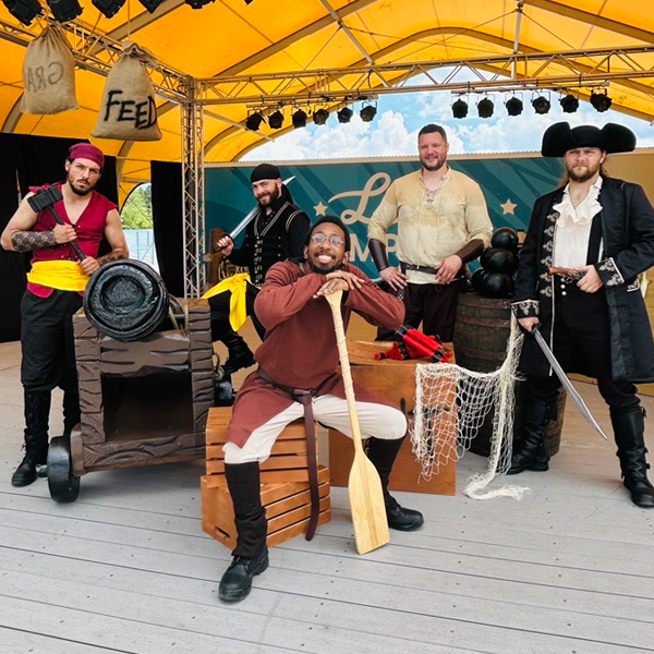 Splashbuckler pirate group shot