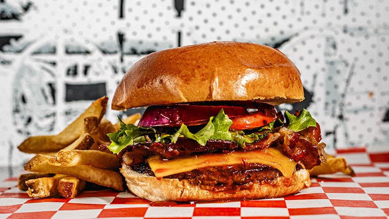 Wildcat Burger and Fries