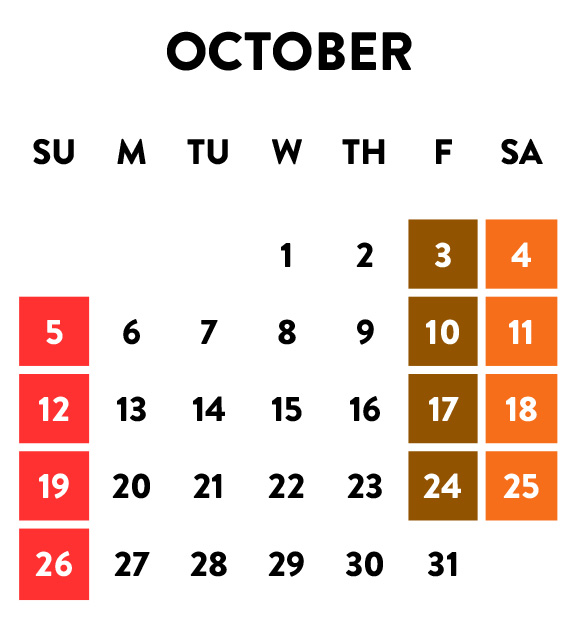 October Hours